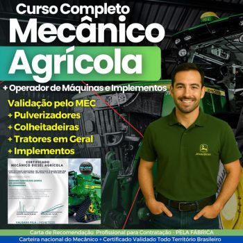 Curso Completo de Mecânico Agrícola